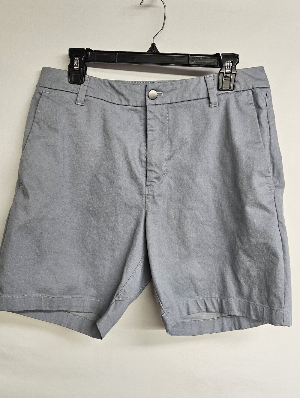 Lululemon Shorts Men 33 Gray Commission Short 9" Chino Performance Stretch 2177